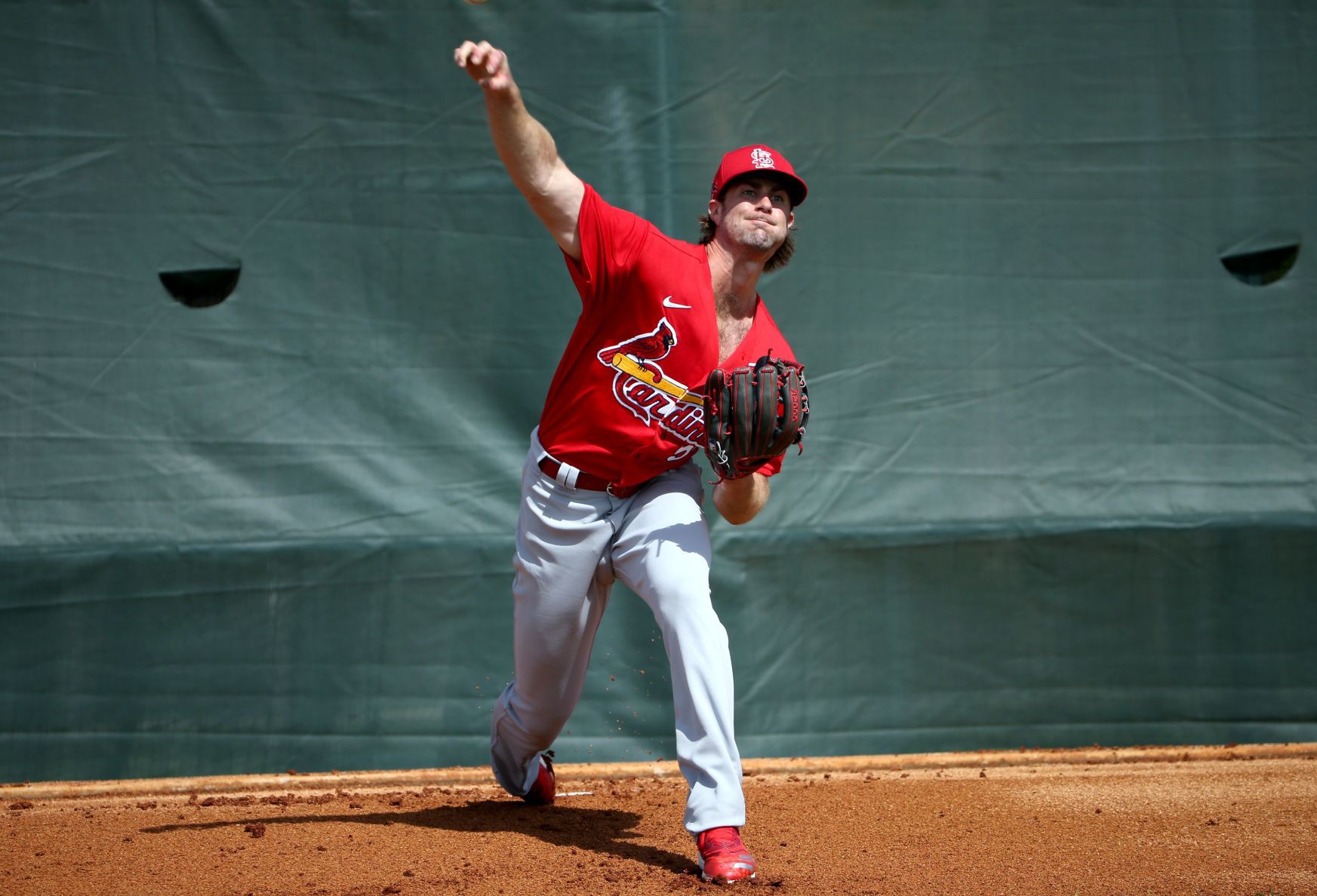 First official workout of Cardinals spring training